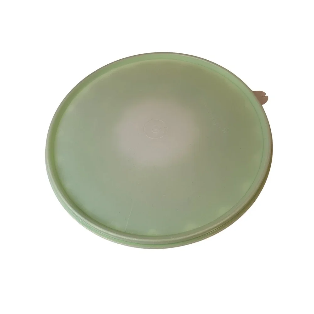Vintage Tupperware Jello Mold Green Ring Mold with Lid 1970s Retro Kitchenware